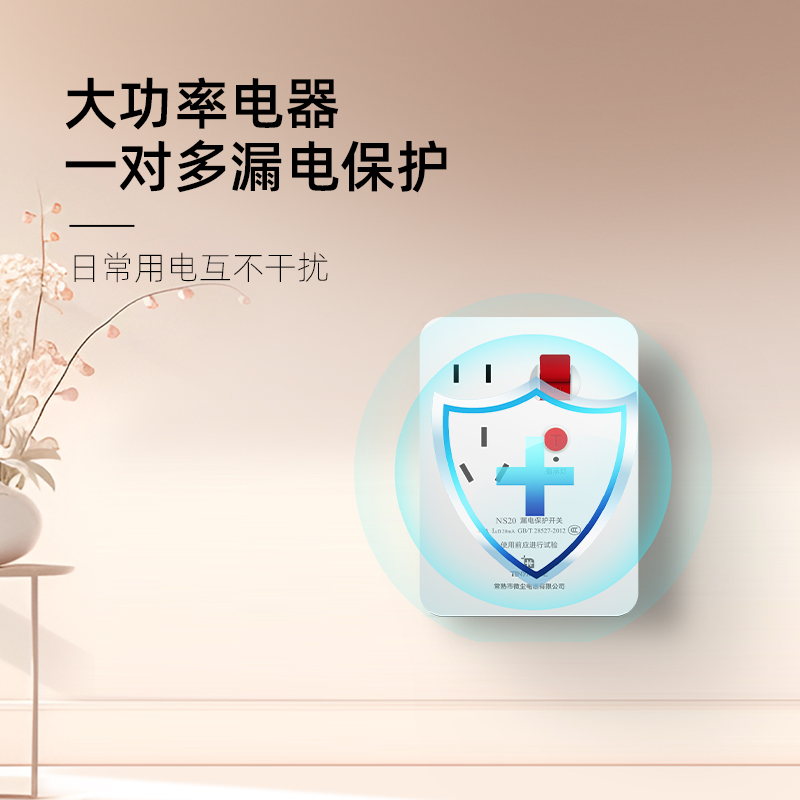 五孔漏电保护开关